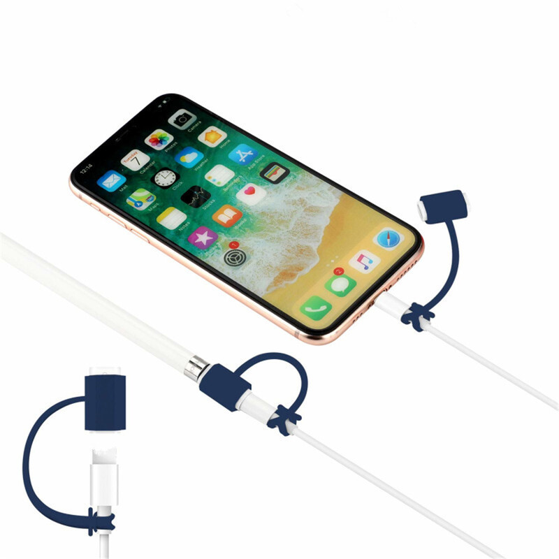 Цветен мек силиконов преносим калъф за Apple iPad Pencil 1-во поколение Аксесоари Anti Lost For Apple Pencil 1 Силиконов калъф