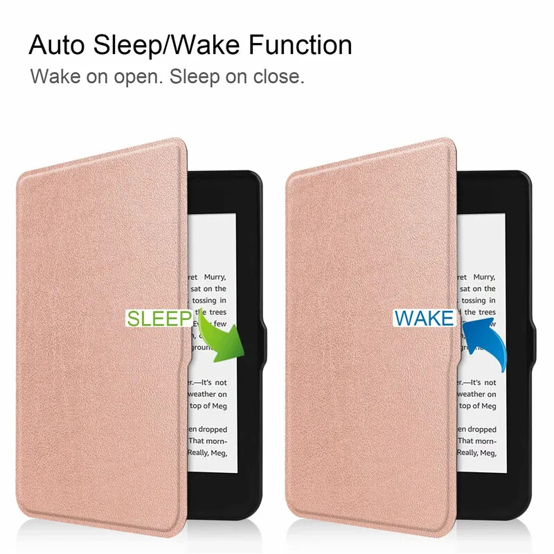 Dėklas Kobo Nia Coque Coque 6 colių PU odinis Flip Smart Ebook dangtelis Funda Kobo Nia dėklas su automatiniu miegojimu / pabudimu