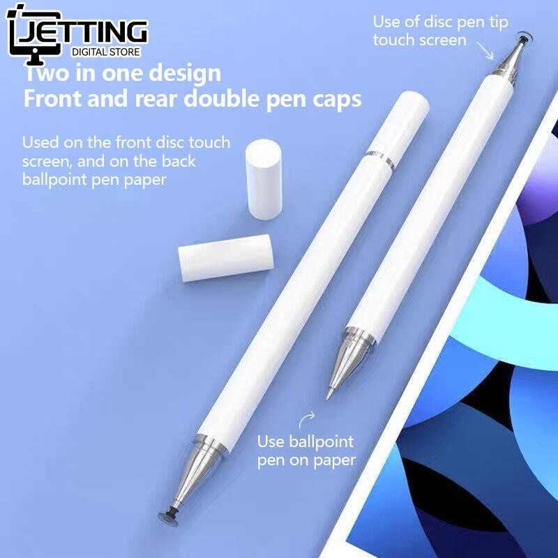 2 u 1 Stylus olovka Mobitel Tablet Kapacitivna dodirna olovka Za Iphone Za Samsung Univerzalna Android olovka za crtanje zaslona