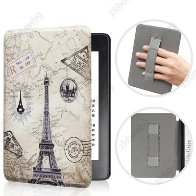 Printed Shell Case za Kindle Paperwhite 7th 6th 5th Generation 2015 2013 2012 Release DP75SDI EY21 Magnetic Smart Sleep Cover