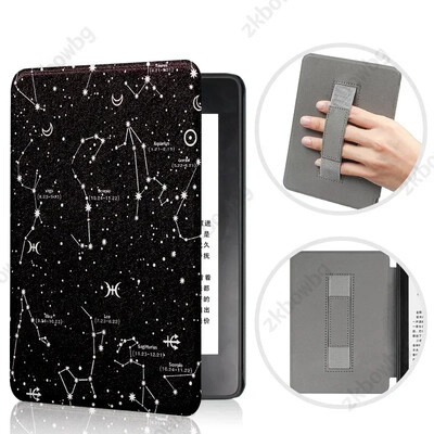 Printed Shell Case za Kindle Paperwhite 7th 6th 5th Generation 2015 2013 2012 Release DP75SDI EY21 Magnetic Smart Sleep Cover