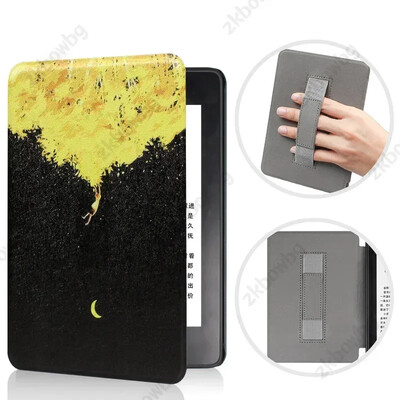 Printed Shell Case za Kindle Paperwhite 7th 6th 5th Generation 2015 2013 2012 Release DP75SDI EY21 Magnetic Smart Sleep Cover