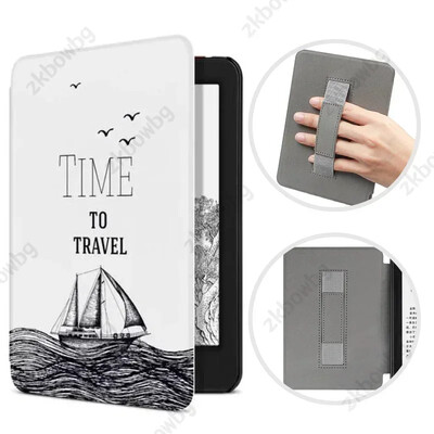 Printed Shell Case za Kindle Paperwhite 7th 6th 5th Generation 2015 2013 2012 Release DP75SDI EY21 Magnetic Smart Sleep Cover