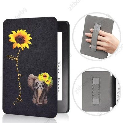 Printed Shell Case za Kindle Paperwhite 7th 6th 5th Generation 2015 2013 2012 Release DP75SDI EY21 Magnetic Smart Sleep Cover