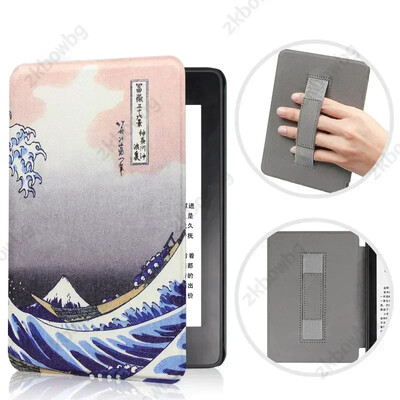 Printed Shell Case za Kindle Paperwhite 7th 6th 5th Generation 2015 2013 2012 Release DP75SDI EY21 Magnetic Smart Sleep Cover