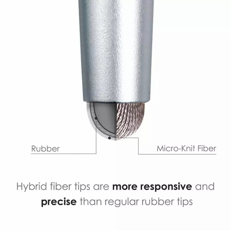 Стилус за рисуване Combo Универсален капацитивен сензорен екран Fiber Fine Tips Pen За таблет iPad За iPhone За Samsung За Huawei