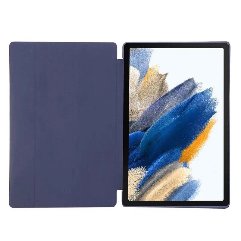 Funda Redmi Pad SE 8.7 Case PU bőr kihajtható állványhoz Puha TPU hátsó táblagép borítás Xiaomi Redmi Pad RedmiPad SE 4G 8.7 tokhoz