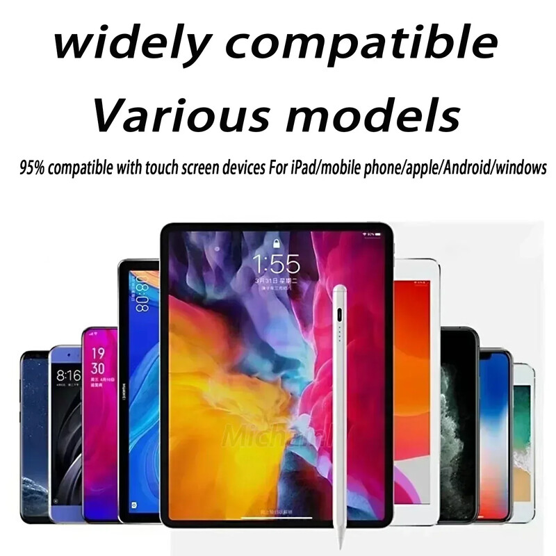 Xiaomi Pad 6S pliiatsi jaoks Samsung Padi jaoks ilma peopesa tagasilükkamiseta, Honor Redmi Pad Pro pliiatsi jaoks kõigi Android-tahvelarvuti telefoni pliiatsi jaoks