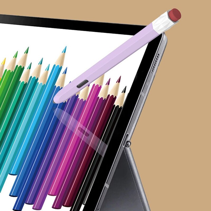 Pliiatsiümbris Samsung Galaxy Tab S Pliiatsi jaoks Samsung Tab S7 S8 S9 vedel silikoonist pliiatsi kate