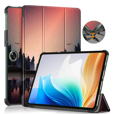 Pentru Oppo Pad Neo 2024 Husă 11,4 inci din piele PU Flip Stand Husă magnetică inteligentă pentru tabletă pentru Oppo Pad Neo OnePlus Pad Go Cover copii