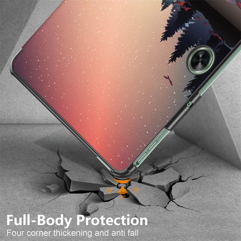 Za Oppo Pad Neo 2024 Case 11,4 inča PU kožna preklopna torbica s magnetskim pametnim tabletom za Oppo Pad Neo OnePlus Pad Go Cover Kids