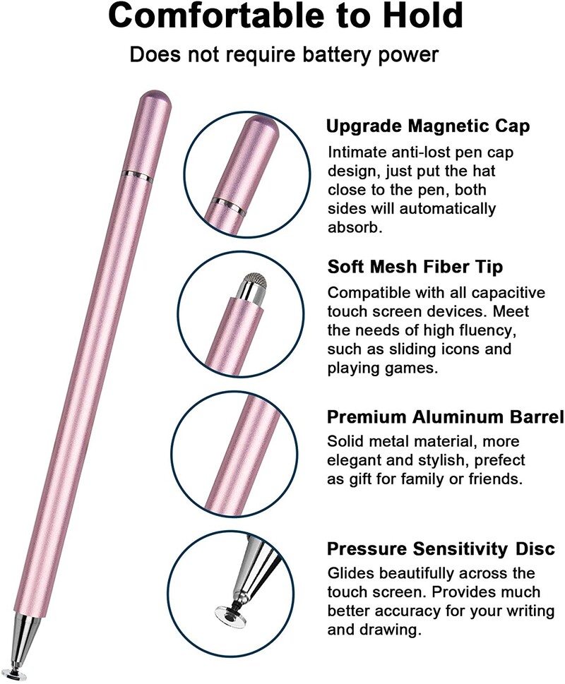 Stylus Pen Samsung Galaxy S21 Ultra Plus A3 A5 A7 J3 J5 J7 2017 2016 S7 S21 plus S21+ G9960 5G universaalne nutitelefoni pliiats