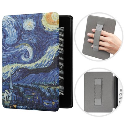 За Kindle Paperwhite 2024 (12-то поколение) Colorsoft калъф 7-инчов eReader Cover TPU защитна обвивка с поддръжка на ръката Auto Wake/Sleep