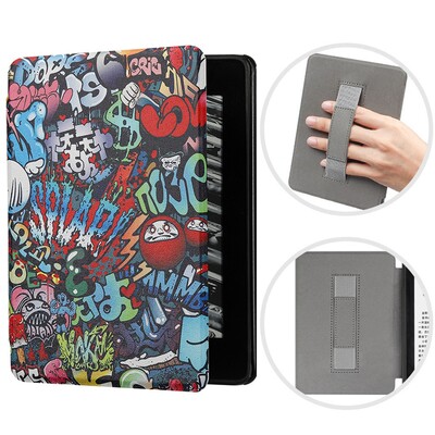 За Kindle Paperwhite 2024 (12-то поколение) Colorsoft калъф 7-инчов eReader Cover TPU защитна обвивка с поддръжка на ръката Auto Wake/Sleep