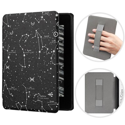 За Kindle Paperwhite 2024 (12-то поколение) Colorsoft калъф 7-инчов eReader Cover TPU защитна обвивка с поддръжка на ръката Auto Wake/Sleep