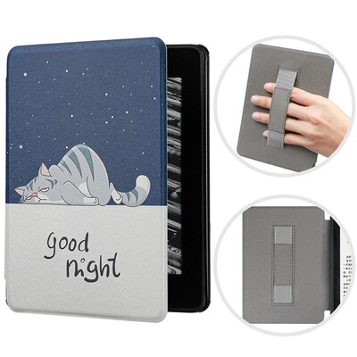 За Kindle Paperwhite 2024 (12-то поколение) Colorsoft калъф 7-инчов eReader Cover TPU защитна обвивка с поддръжка на ръката Auto Wake/Sleep