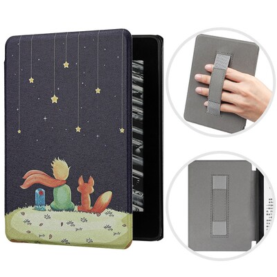 За Kindle Paperwhite 2024 (12-то поколение) Colorsoft калъф 7-инчов eReader Cover TPU защитна обвивка с поддръжка на ръката Auto Wake/Sleep