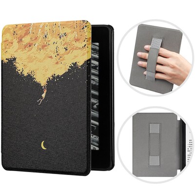 За Kindle Paperwhite 2024 (12-то поколение) Colorsoft калъф 7-инчов eReader Cover TPU защитна обвивка с поддръжка на ръката Auto Wake/Sleep