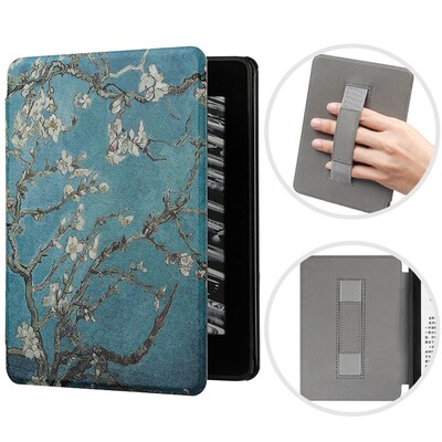 За Kindle Paperwhite 2024 (12-то поколение) Colorsoft калъф 7-инчов eReader Cover TPU защитна обвивка с поддръжка на ръката Auto Wake/Sleep