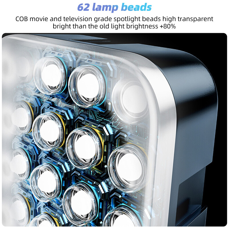 Prijenosno LED svjetlo za selfije za iPhone Samsung iPad Mobilni telefon Laptop Clip Ring Bljeskalica Fill Light Lampa za fotografije i video fotografije