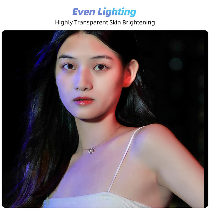 Prijenosno LED svjetlo za selfije za iPhone Samsung iPad Mobilni telefon Laptop Clip Ring Bljeskalica Fill Light Lampa za fotografije i video fotografije