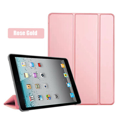 Za iPad 2 iPad 3 iPad 4 stražnja torbica za računalo PU kožna maska sa stalkom A1395 A1396 A1397 A1416 A1430 A1403 A1458 A1459 A1460 Torbica za tablet