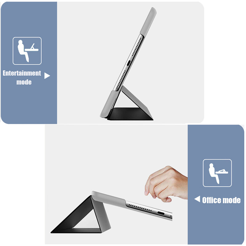 Za iPad 2 iPad 3 iPad 4 stražnja torbica za računalo PU kožna maska sa stalkom A1395 A1396 A1397 A1416 A1430 A1403 A1458 A1459 A1460 Torbica za tablet