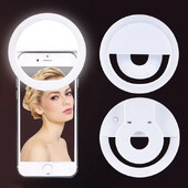 Led Selfie prstenasto svjetlo Selfie Ringlamp Mobiele Telefon Led lampa Foto Beauty Video Lightfor Universele phone Accessoires