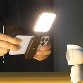 Prijenosno mini selfie svjetlo za punjenje, punjivo 3 načina, podesiva svjetlina, kopča za mobilni telefon, računalo, svjetlo za punjenje