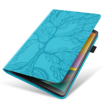 Για Samsung Galaxy Tab S5e S5 e Case 10 5 ιντσών Χαριτωμένη 3D δερμάτινη θήκη με ανάγλυφο λουλούδι PU για Galaxy Tab S5e SM-T725 Κάλυμμα tablet