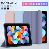За Xiaomi Redmi Case pro 12.1in 2024 Flip Stand PU защитно покритие за Redmi Pad SE 11in Leather Shell Tablet Protective Case