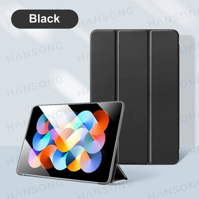 За Xiaomi Redmi Case pro 12.1in 2024 Flip Stand PU защитно покритие за Redmi Pad SE 11in Leather Shell Tablet Protective Case