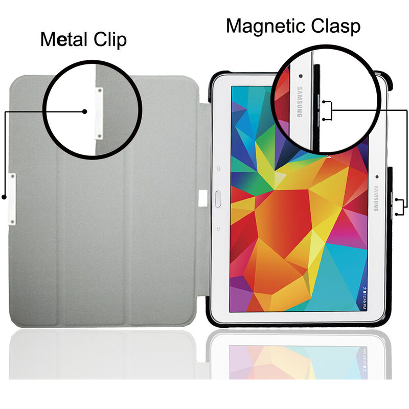 Ultra tanak Smart Cover za Samsung Galaxy Tab 4 10.1 Case Auto Sleep SM-T530/T531/T535 Tablet Flip Case sa postoljem