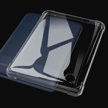 Clear Case for Tolino Shine Color/Shine 5/Shine4 e-Reader - Εξαιρετικά λεπτό ελαφρύ διαφανές εύκαμπτο μαλακό πίσω κάλυμμα από σιλικόνη