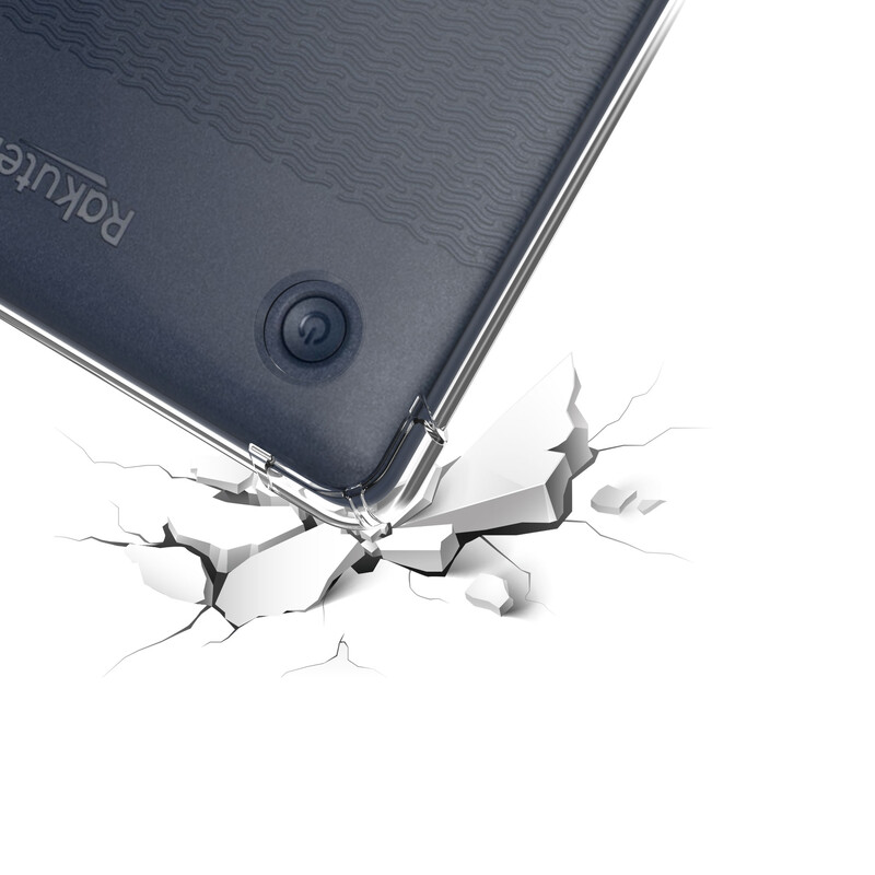 Prozirna torbica za e-čitač Tolino Shine Colour/Shine 5/Shine4 - Ultratanka, lagana prozirna silikonska fleksibilna mekana poleđina