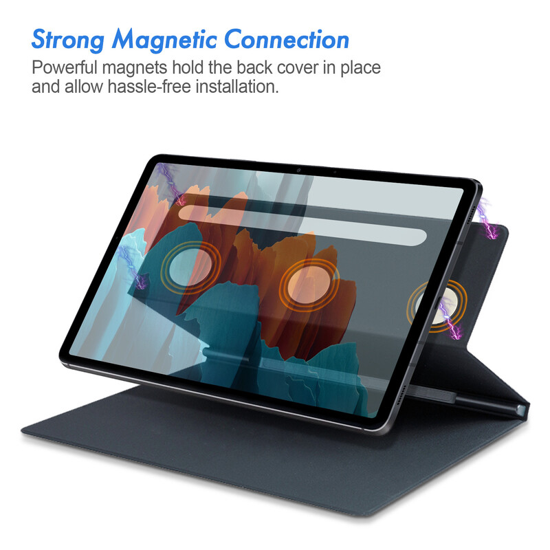 Futrola za Samsung Galaxy Tab S10/S9 Plus, poklopac s magnetskim postoljem za S7 S8/S9FE s držačem za olovke za Tab S9 Ultra Auto Sleep Wake