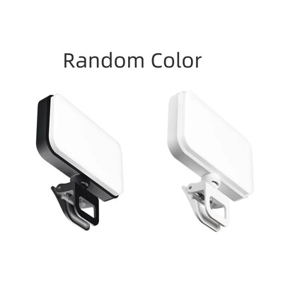 Žarulja za punjenje LED svjetlo za selfije 1000 Mah punjivo svjetlo za video konferencije s štipaljkom 3 načina osvjetljenja za mobitel tablet prijenosno računalo