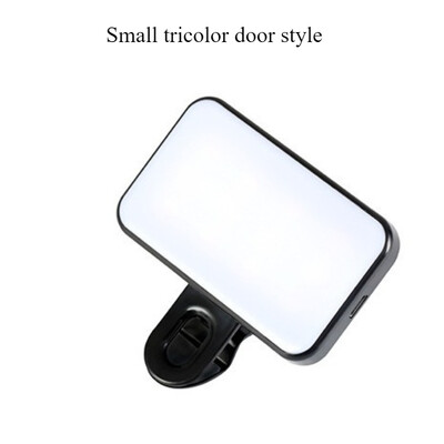 Ispunjavajuće svjetlo za telefonsku kopču RGB bljeskalicu Selfie svjetlo Kamera Telefon Tablet Videoispunjavajuće svjetlo Prijenosno šareno dopunsko svjetlo