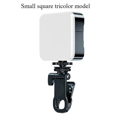 Ispunjavajuće svjetlo za telefonsku kopču RGB bljeskalicu Selfie svjetlo Kamera Telefon Tablet Videoispunjavajuće svjetlo Prijenosno šareno dopunsko svjetlo