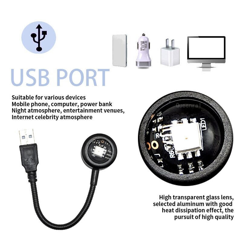 RGB lampa za projekciju zalaska sunca Led noćna svjetiljka za projekciju lampe za projekciju zalaska sunca za fotografiranje selfie party dom dnevni boravak spavaća soba uređenje