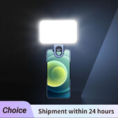 Mini selfie dopunsko svjetlo, punjivo 3 načina, podesiva svjetlina, kopča za mobilni telefon, računalo, prijenosno dopunsko svjetlo