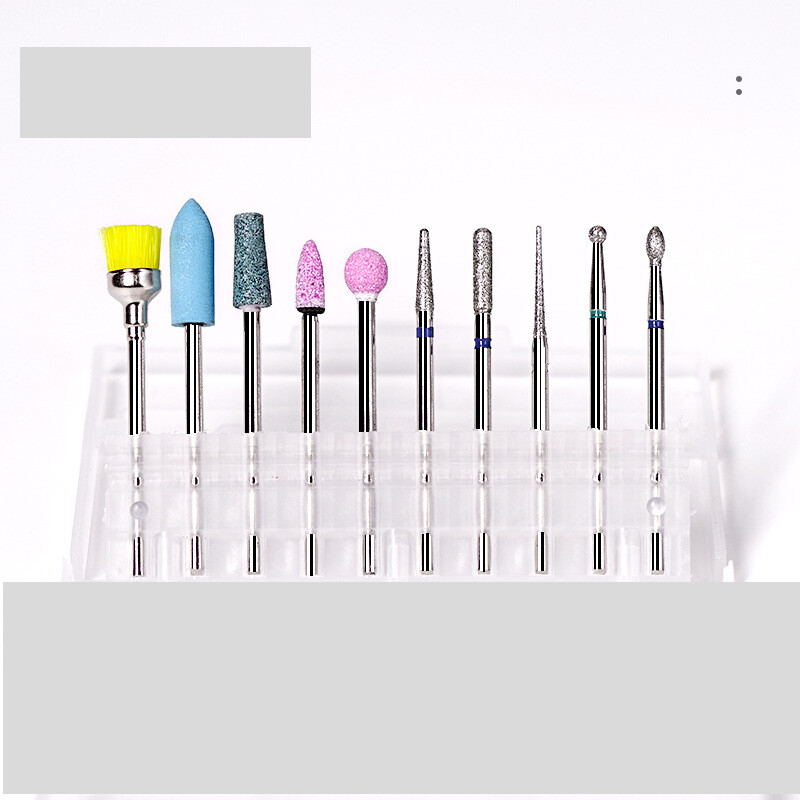 Nagų poliravimo mašina, universali poliravimo galvutė, nagų šalinimas, negyvos odos poliravimas, dulkių valymas, mažų kišenių rinkinys, spalvingas volframo plienas