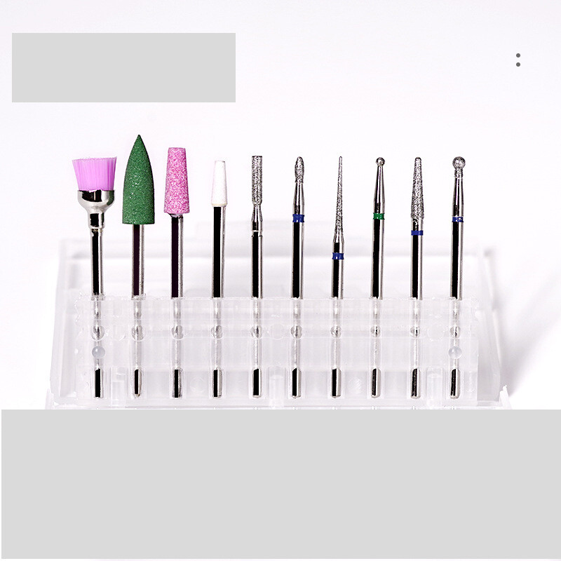 Nagų poliravimo mašina, universali poliravimo galvutė, nagų šalinimas, negyvos odos poliravimas, dulkių valymas, mažų kišenių rinkinys, spalvingas volframo plienas