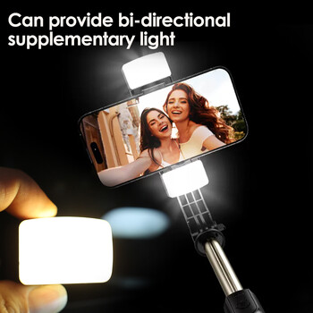 Νέο Magnetic Mini Fill Light Πολυλειτουργικό LED Video Selfie Φώτα έξι επιπέδων Επαναφορτιζόμενες μαγνητικές λάμπες πλήρωσης τσέπης