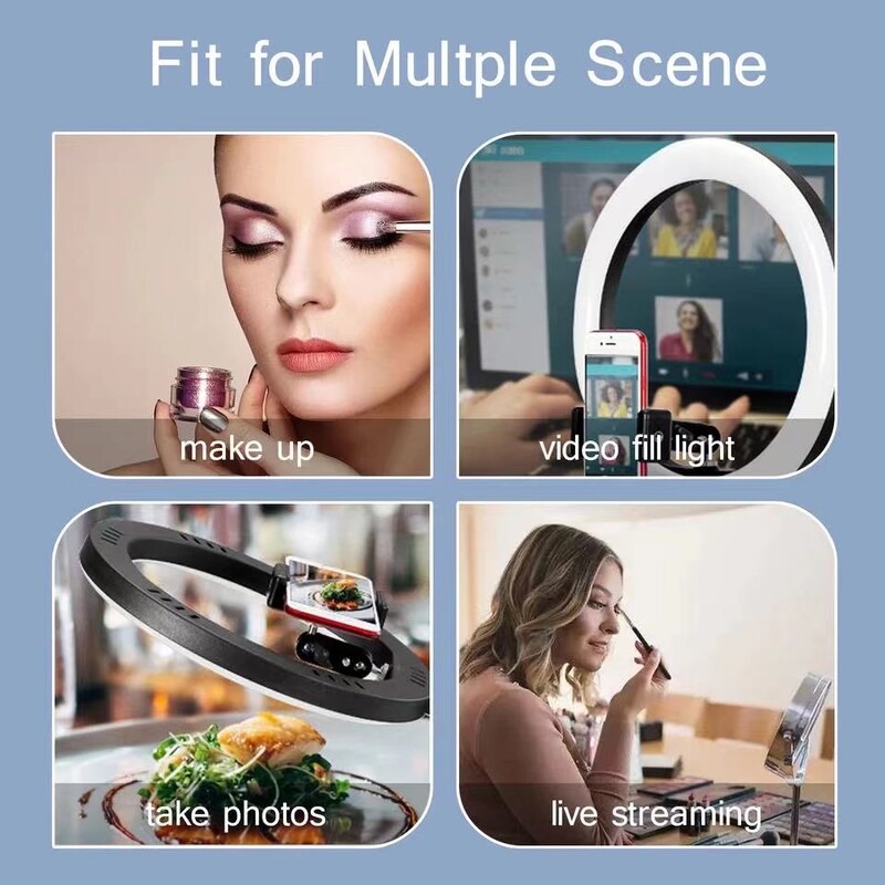 LED Selfie Ring Light Novost Makeup Lights Led Selfie lampa Mobilni telefoni Foto Noćno svjetlo Punjiva lampa Selfie Ring