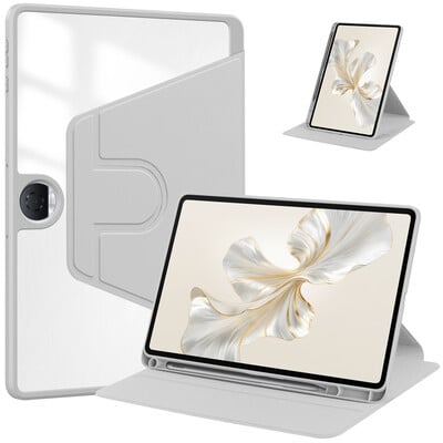 Futrola za Honor Pad 9 Tablet Cover 360 rotirajući akrilni tvrdi stalak Cover za Funda Honor Pad 9 12.1 inčna torbica s držačem za olovku