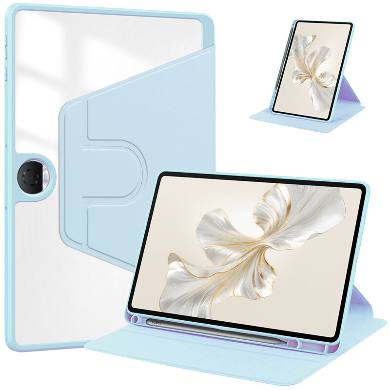 Futrola za Honor Pad 9 Tablet Cover 360 rotirajući akrilni tvrdi stalak Cover za Funda Honor Pad 9 12.1 inčna torbica s držačem za olovku