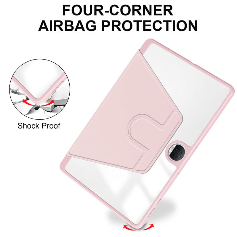 Futrola za Honor Pad 9 Tablet Cover 360 rotirajući akrilni tvrdi stalak Cover za Funda Honor Pad 9 12.1 inčna torbica s držačem za olovku