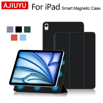 Smart Folio pentru iPad Air 11 2024 Husă M2 iPad Air 5 4 Husă iPad 10th Gen Pro 11 12.9 4th 2022-2018 Funda Mini 6 Husă magnetică