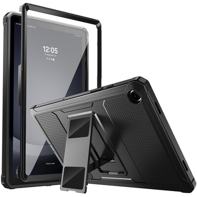 MoKo torbica za Samsung Galaxy Tab A9 Plus 11-inčni 2023 (SM-X210/X216/X218), otporna na udarce, otporna na udarce, čvrsti stražnji poklopac sa postoljem, ugrađen